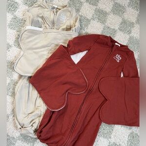 The Butterfly Swaddle - bundle of two size M/L 0-3 months